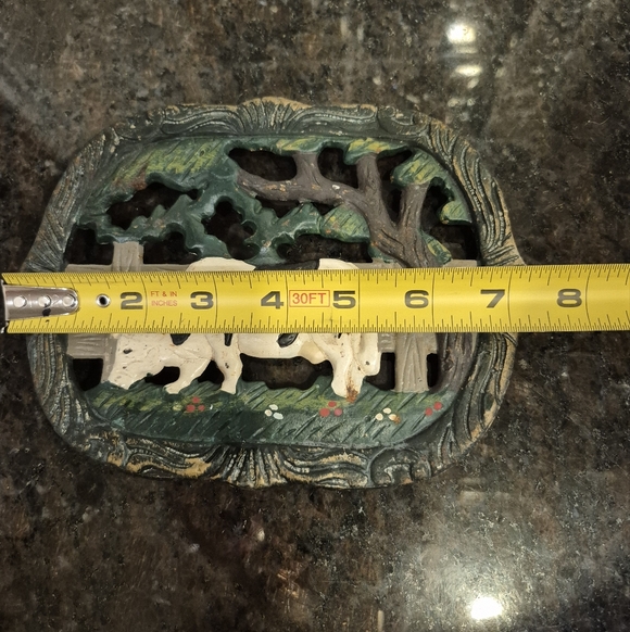 Vintage Cast Iron Trivet - Picture 7 of 17